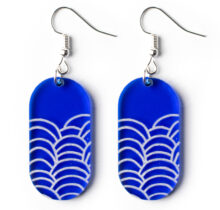 Blue Wave Earrings