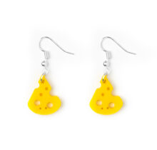 Cheese Yellow Earring
