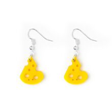 Cheese Yellow Earring