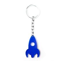 rocket keychain for keys