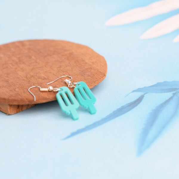 Acrylic Icecream Earring Quirky