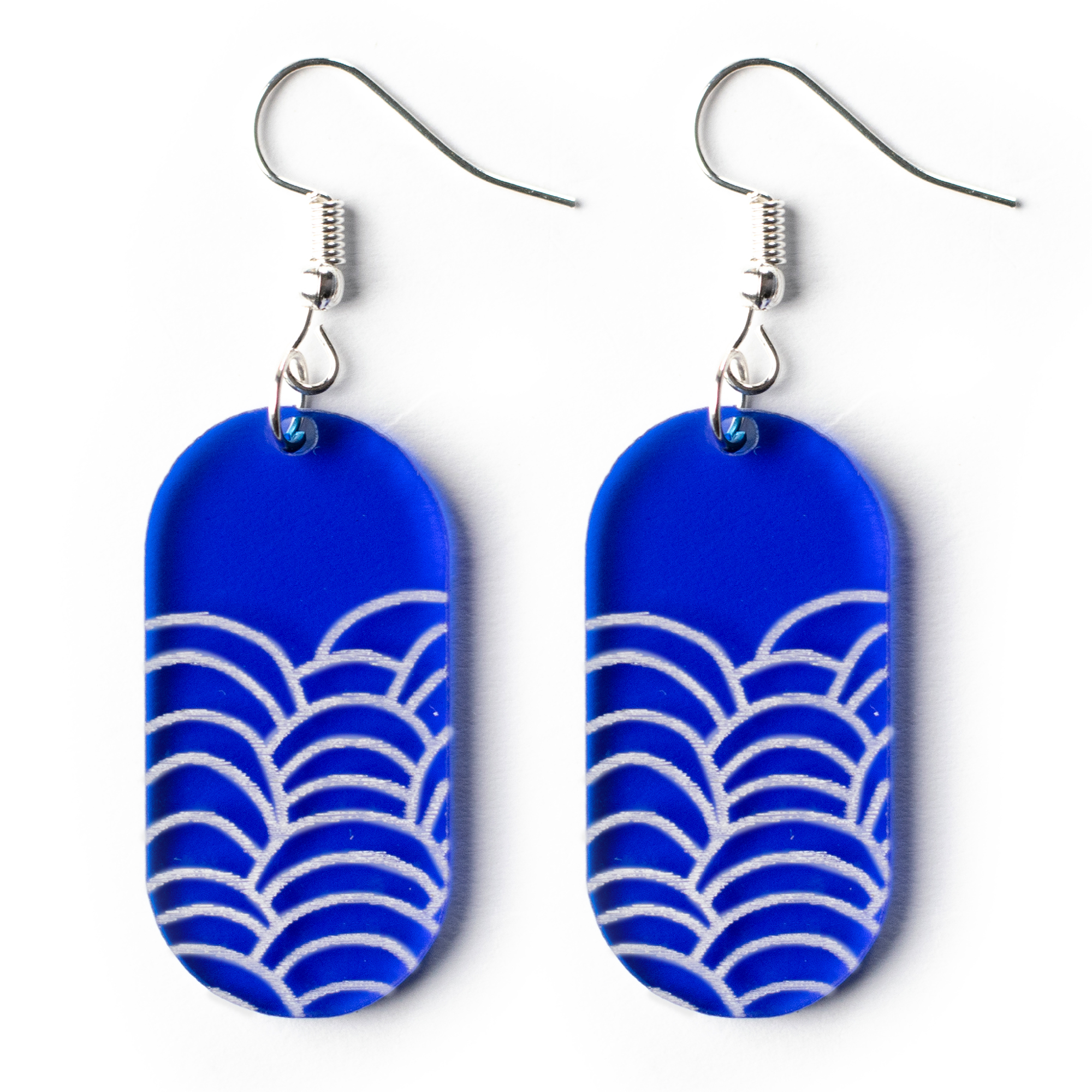 Blue Wave Earrings