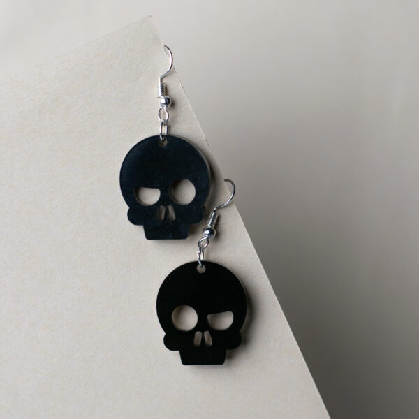Skull Statement Earring Quirky