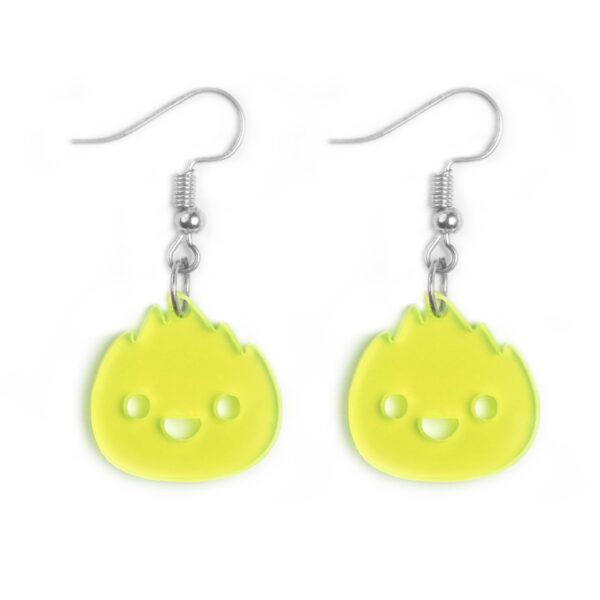 Ignis Fire Statement Earring Neon
