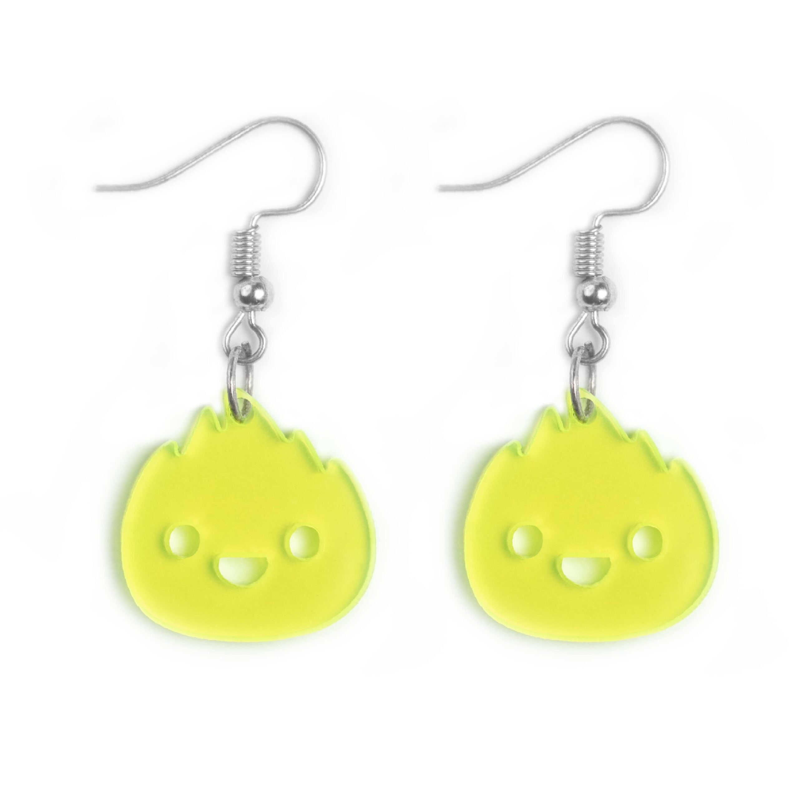 Ignis Fire Statement Earring Neon