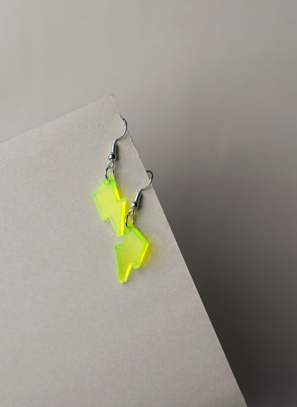 Thunder Neon Earring Quirky