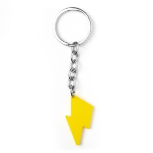 Thunder Yellow Colour Keychain