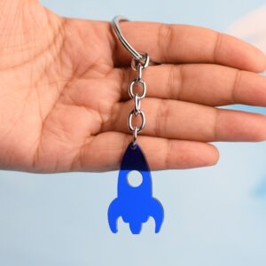 high quality rocket keychain