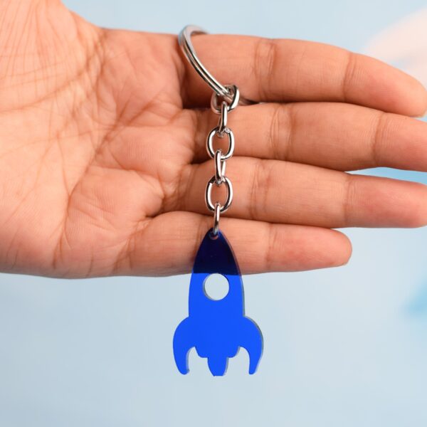 high quality rocket keychain